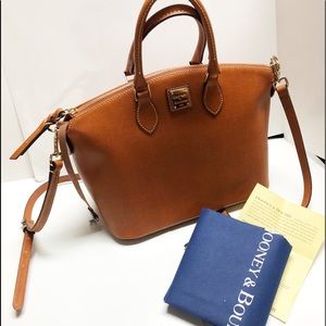 Dooney & Burke Leather Safiano satchel